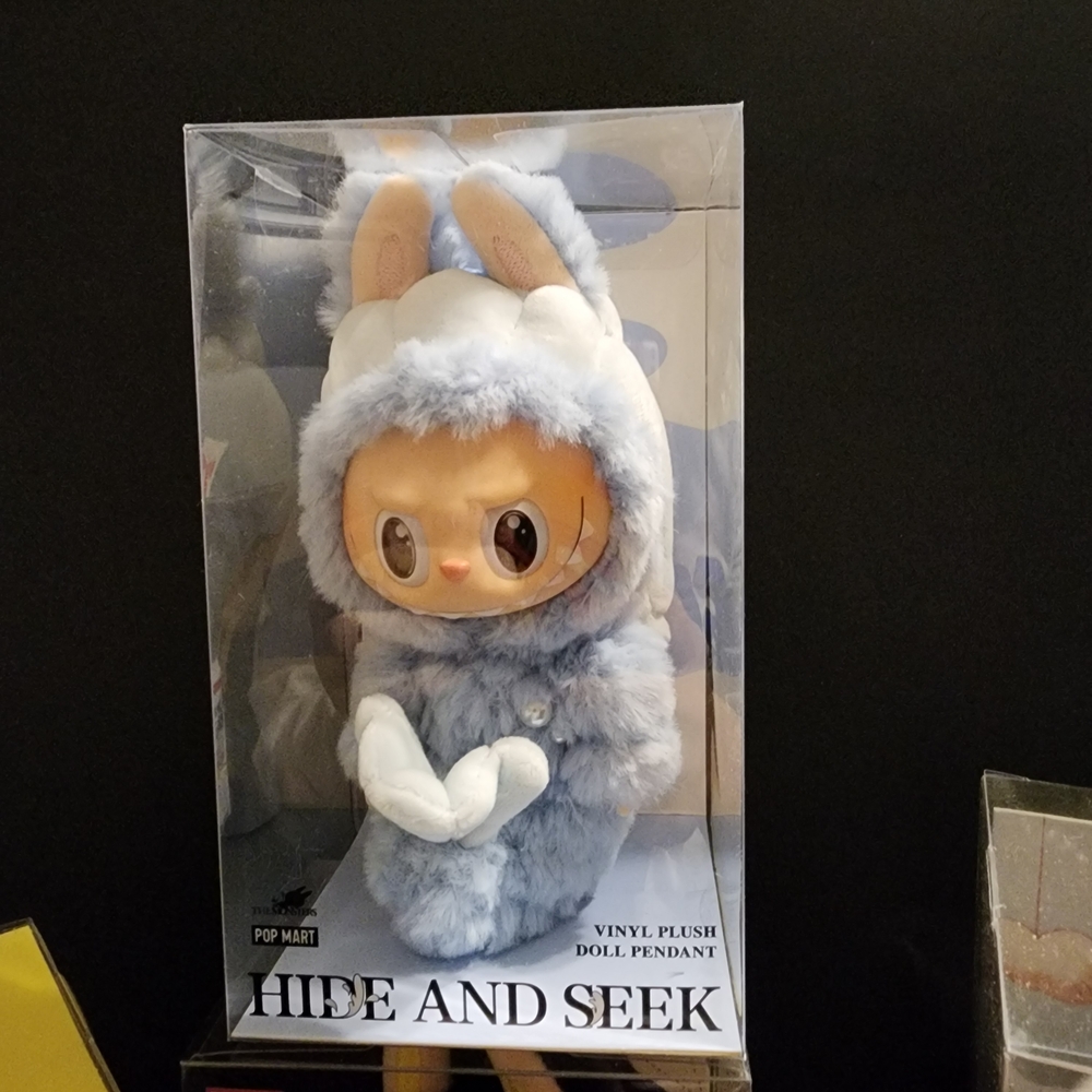 The Monsters Hide and Seek Vinyl Plush Doll Pendant Limited Labubu